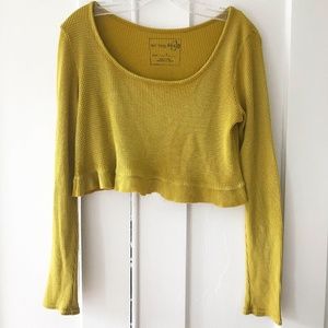 Long Sleeve Waffle Shirt